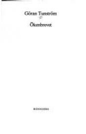 book cover of Ökenbrevet by Göran Tunström