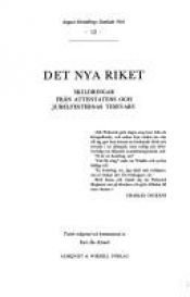book cover of Det nya riket : skildringar från attentatens och jubelfesternas tidevarv by יוהאן אוגוסט סטרינדברג