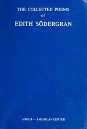 book cover of Samlade dikter by Edith Södergran