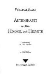 book cover of Äktenskapet mellan himmel och helvete by William Blake