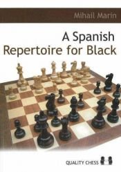 book cover of A Spanish Opening Repertoire for Black by Mihail Marin