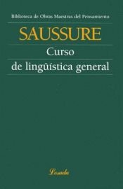 book cover of Curso de linguistica general by Ferdinand de Saussure