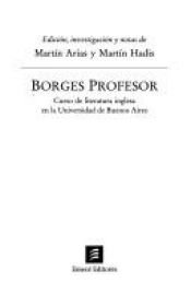 book cover of Borges Profesor by ホルヘ・ルイス・ボルヘス