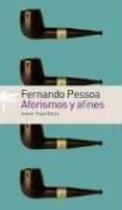 book cover of Aforismos y Afines by Fernando Pessoa