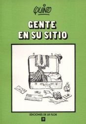 book cover of Gente en su sitio by Quino