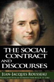 book cover of The Social Contract and Discourses by Jean-Jacques Rousseau