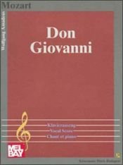 book cover of Don Giovanni by Wolfgang Amadeus Mozart