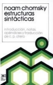 book cover of Estructuras sintácticas by Noam Chomsky