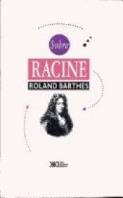 book cover of Sobre Racine by Roland Barthes