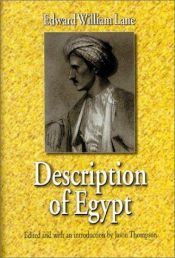 book cover of Description of Egypt: Notes and Views in Egypt and Nubia by Edward William Lane