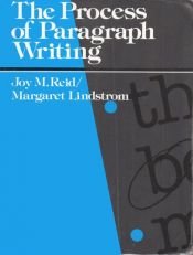 book cover of The Process of Paragraph Writing by Joy M. Reid