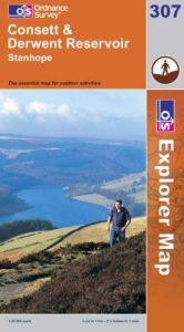 book cover of Consett and Derwent Reservoir (Explorer Maps) (OS Explorer Map) by Ordnance Survey