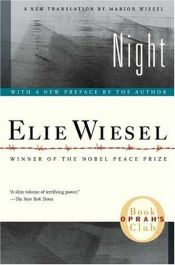 book cover of Night by Elie Wiesel
