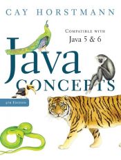 book cover of Java Concepts for Java 5 and 6 by Cay S. Horstmann