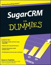 book cover of SugarCRM for Dummies by Karen S. Fredricks