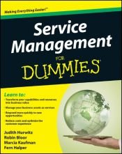 book cover of Service Management for Dummies by Judith Hurwitz