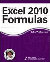 book cover of Excel 2010 Formulas (Mr. Spreadsheet's Bookshelf) by John Walkenbach