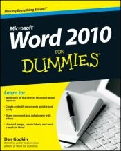 book cover of Word 2010 For Dummies by Dan Gookin