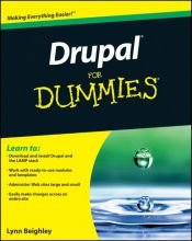 book cover of Drupal for dummies by Lynn Beighley