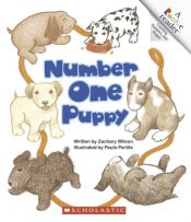 book cover of Number One Puppy (Rookie Reader.: Counting, Numbers, and Shapes) by Zachary Wilson