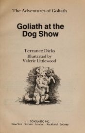 book cover of Goliath at the Dog Show by Terrance Dicks