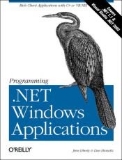 book cover of Programming .NET Windows applications by Jesse Liberty