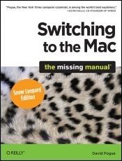 book cover of Switching to the Mac Snow Leopard edition by David Pogue