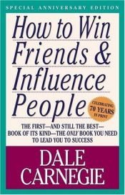 book cover of How to Win Friends and Influence People by Dale Carnegie