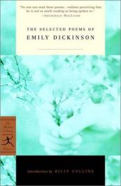 book cover of Selected poems (The Modern Library of the world's best books) by Emily Dickinson