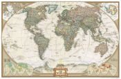book cover of Executive World Map by National Geographic Society