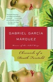 book cover of Chronicle of a Death Foretold by Gabriel Garcia Marquez