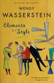 book cover of Elements of Style by وندی واسرستاین