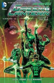 book cover of Green Lantern, Vol. 3: The End by Geoff Johns