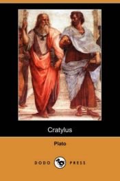 book cover of Cratylus by Platonas