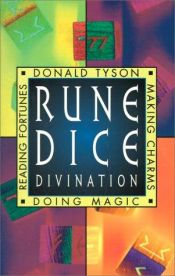 book cover of Rune Dice Divination by Donald Tyson