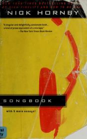 book cover of Songbook by 닉 혼비