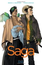 book cover of Saga, Vol. 1 by Brian K. Vaughan