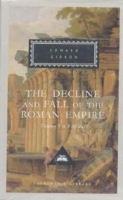 book cover of The Decline and Fall of the Roman Empire: v. 1-3: 3 Volume Set by 에드워드 기번