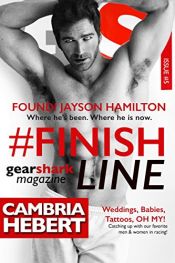 book cover of #FinishLine (GearShark Book 5) by Cambria Hebert