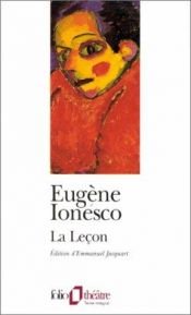 book cover of La Leçon by Ευγένιος Ιονέσκο