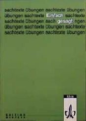 book cover of Einfach gesagt, Textbuch by Magda Ferenbach