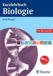 book cover of Kurzlehrbuch Biologie by Gerd Poeggel