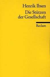 book cover of Samfunnets støtter by Henrik Ibsen