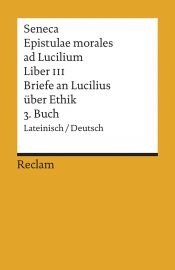 book cover of Ad Lucilium epistulae morales III by Sénèque