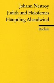 book cover of Judith und Holofernes by Johann Nestroy