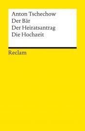 book cover of Der Bär by Anton Ĉeĥov