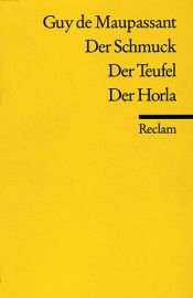 book cover of Der Schmuck by Guido de Maupassant