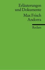 book cover of Andorra Erlauterungen by マックス・フリッシュ