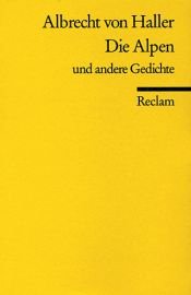 book cover of Die Alpen und andere Gedichte by Albrecht von Haller