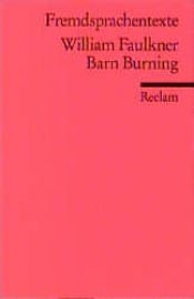 book cover of Barn Burning by William Faulkner